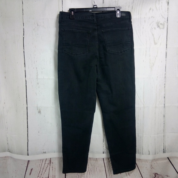 Levi's Denizen Mom Distressed Black Jeans Size 15 - Picture 5 of 8